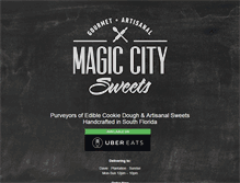 Tablet Screenshot of magiccitysweets.com